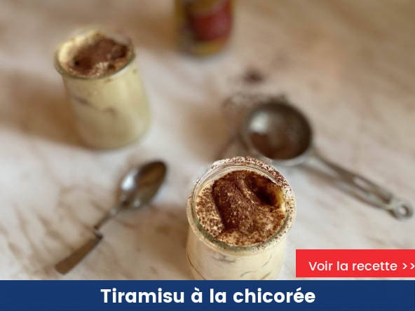Tiramisu à la chicorée